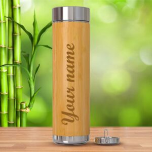 Bamboo bottle